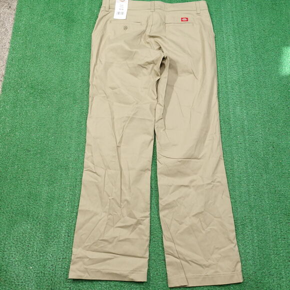 NWT DICKIES FOR WOMENS RELAXED FIT TAN PANTS WOMENS SIZE 12/34 12 34 NEW! - Picture 4 of 10